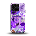 sagittarius aesthetic collage back phone cover | glass case for iphone 13 pro