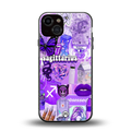 sagittarius aesthetic collage back phone cover | glass case for iphone 13