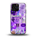 sagittarius aesthetic collage back phone cover | glass case for iphone 14 pro max