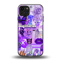 sagittarius aesthetic collage back phone cover | glass case for iphone 15