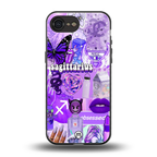 sagittarius aesthetic collage back phone cover | glass case for iphone 16e