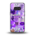 sagittarius aesthetic collage back phone cover | glass case for nothing phone 2a