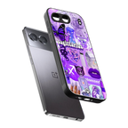 sagittarius aesthetic collage back phone cover | glass case for oneplus nord 4