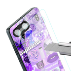 sagittarius aesthetic collage back phone cover | glass case for oneplus nord 4
