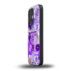 sagittarius aesthetic collage back phone cover | glass case for oneplus nord ce 3