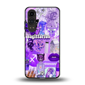 sagittarius aesthetic collage back phone cover | glass case for oneplus nord ce 4 lite