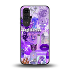 sagittarius aesthetic collage back phone cover | glass case for oneplus nord ce 4 lite