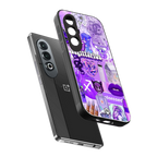 sagittarius aesthetic collage back phone cover | glass case for oneplus nord ce 4