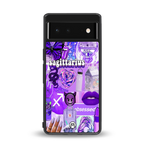 sagittarius aesthetic collage back phone cover | glass case for Google Pixel 6A
