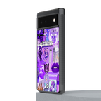 sagittarius aesthetic collage back phone cover | glass case for Google Pixel 6A