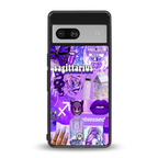 sagittarius aesthetic collage back phone cover | glass case for Google Pixel 7