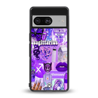 sagittarius aesthetic collage back phone cover | glass case for Google Pixel 8