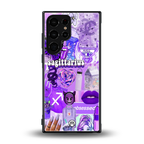 sagittarius aesthetic collage back phone cover | glass case for samsung galaxy s23 ultra