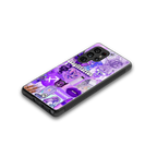 sagittarius aesthetic collage back phone cover | glass case for samsung galaxy s25 ultra
