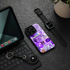 Sagittarius Aesthetic Collage Phone Cover | Glass Case