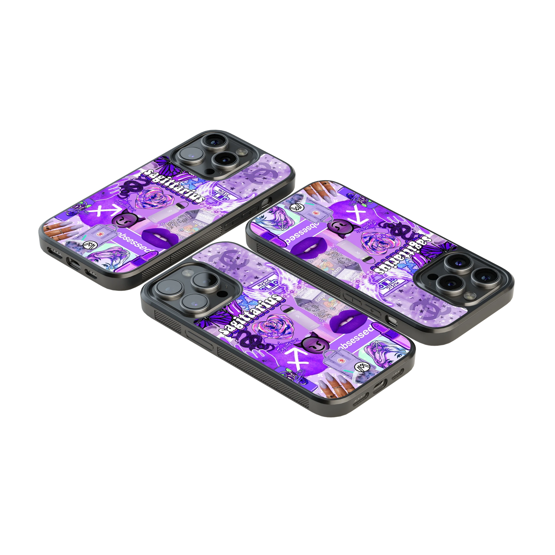 Luxury Glass Back Mobile Cover for iPhone, Samsung Galaxy, OnePlus, Pixel, Redmi & More