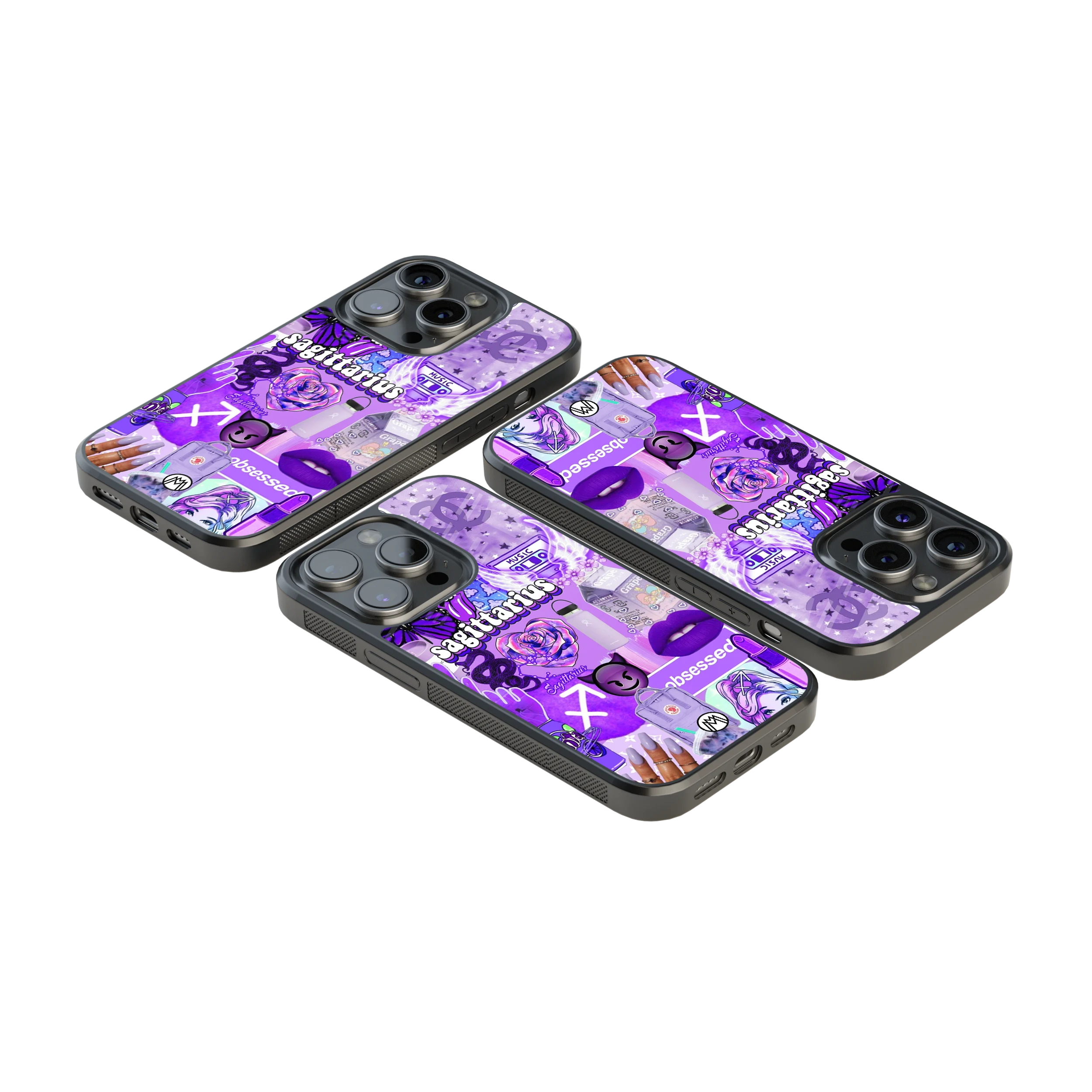 Luxury Glass Back Mobile Cover for iPhone, Samsung Galaxy, OnePlus, Pixel, Redmi & More