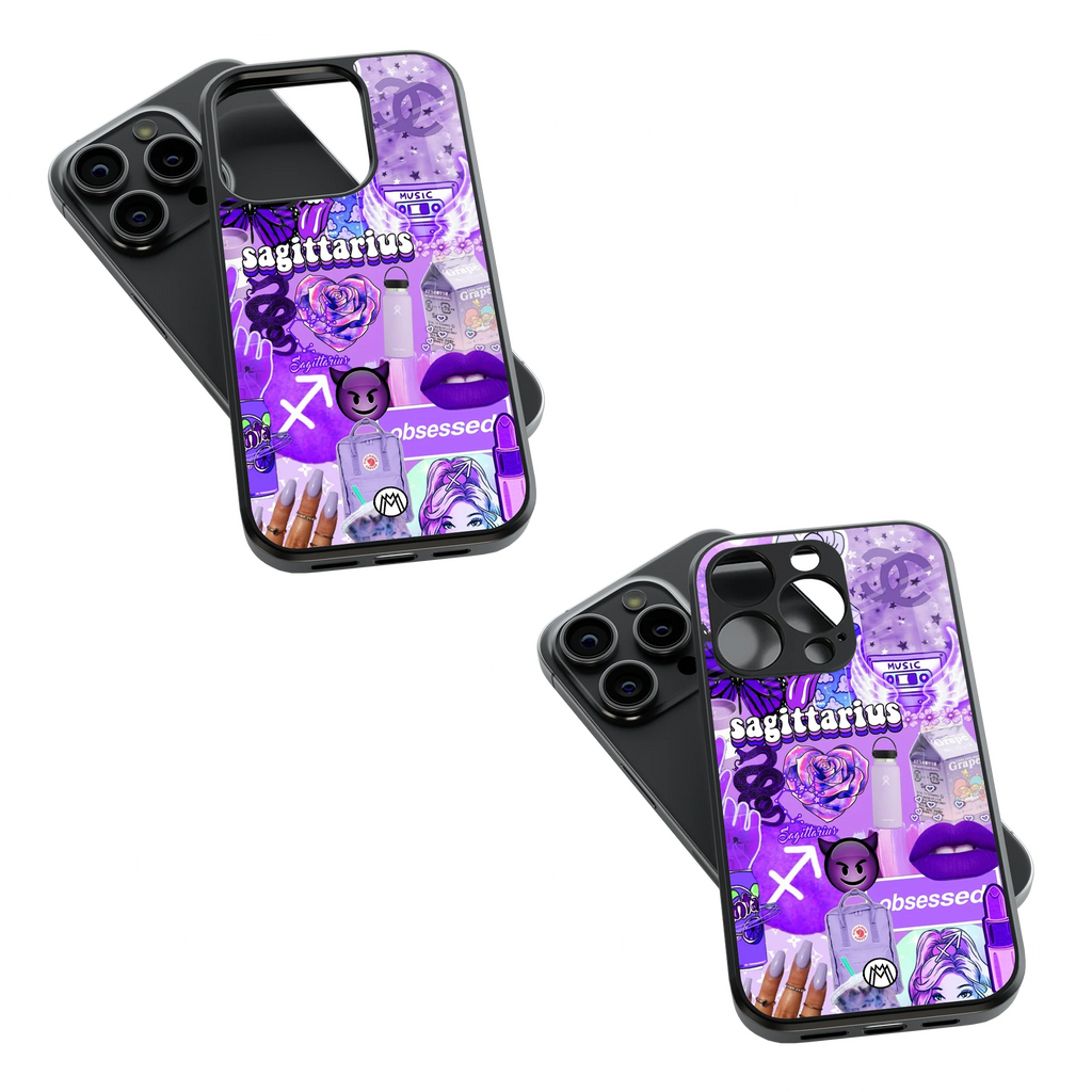 Trendy Glass Back Mobile Case for iPhone, Samsung, Redmi, OnePlus, Google Pixel, Motorola