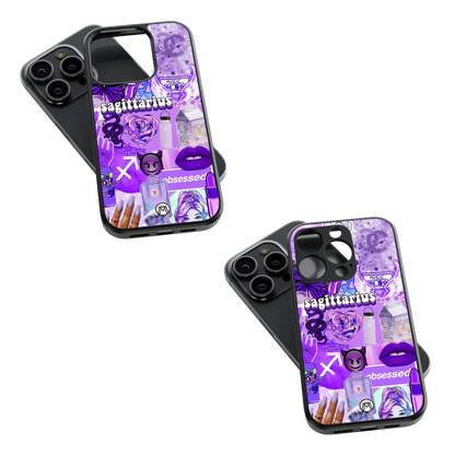 Trendy Glass Back Mobile Case for iPhone, Samsung, Redmi, OnePlus, Google Pixel, Motorola