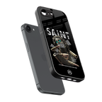 saint back phone cover | glass case for iphone 16e