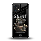 saint back phone cover | glass case for nothing phone 1
