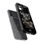 saint back phone cover | glass case for nothing phone 1