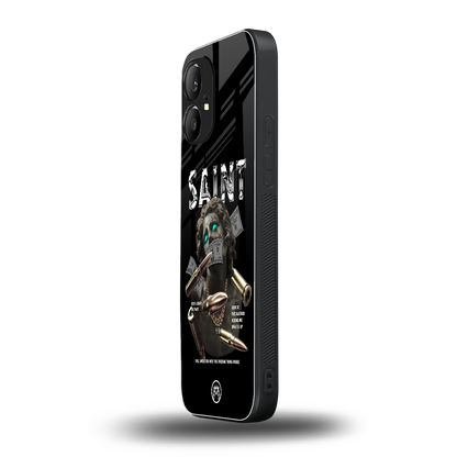 saint back phone cover | glass case for nothing phone 1