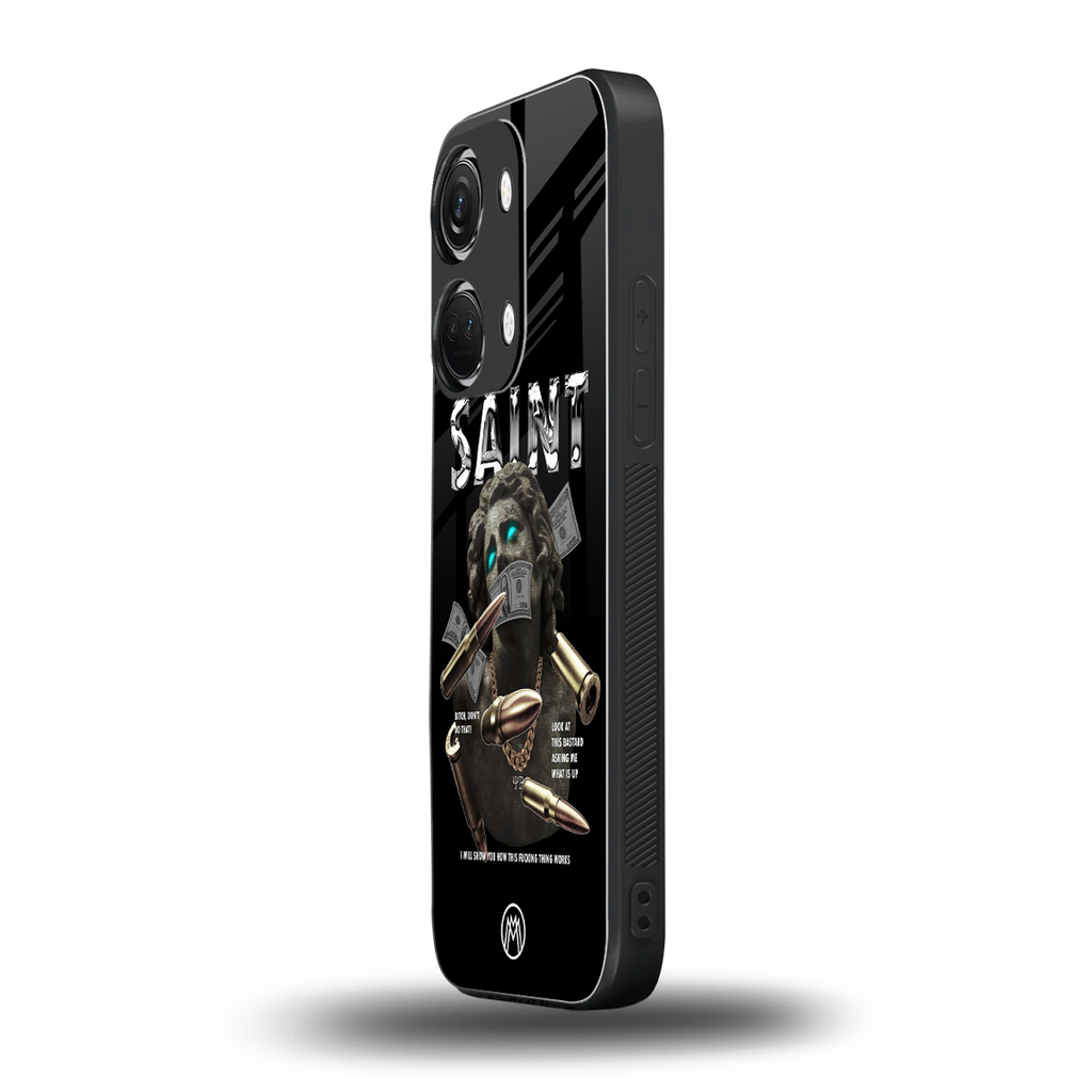saint back phone cover | glass case for oneplus nord 3