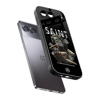 saint back phone cover | glass case for oneplus nord 4