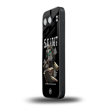 saint back phone cover | glass case for oneplus nord 4