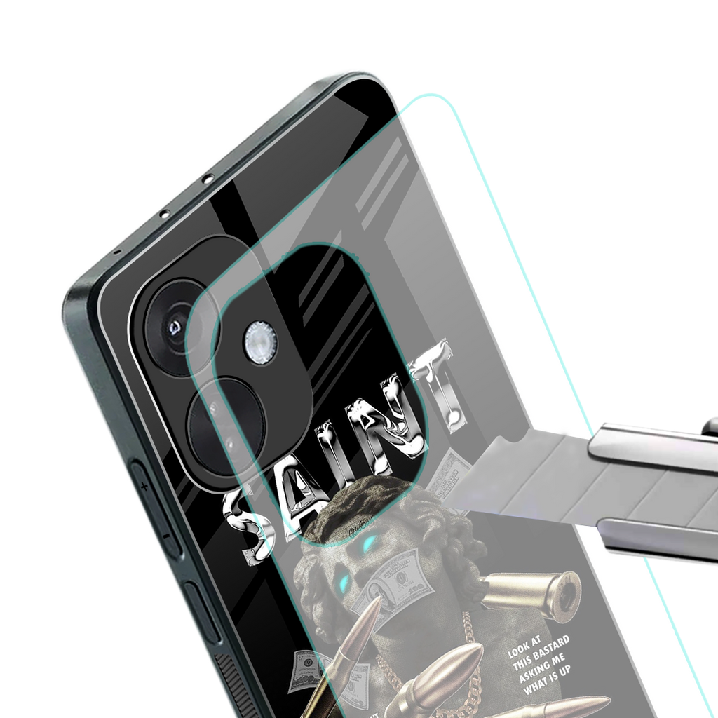 saint back phone cover | glass case for oneplus nord ce 3