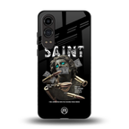 saint back phone cover | glass case for oneplus nord ce 4 lite