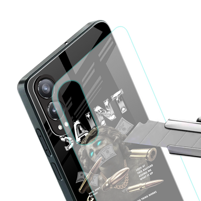 saint back phone cover | glass case for oneplus nord ce 4 lite