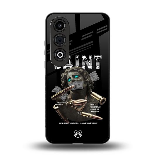 saint back phone cover | glass case for oneplus nord ce 4
