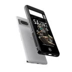saint back phone cover | glass case for google pixel 7 pro
