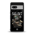 saint back phone cover | glass case for Google Pixel 7
