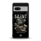 saint back phone cover | glass case for Google Pixel 7