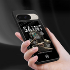 saint back phone cover | glass case for google pixel 9