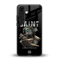 saint back phone cover | glass case for samsung galaxy s25