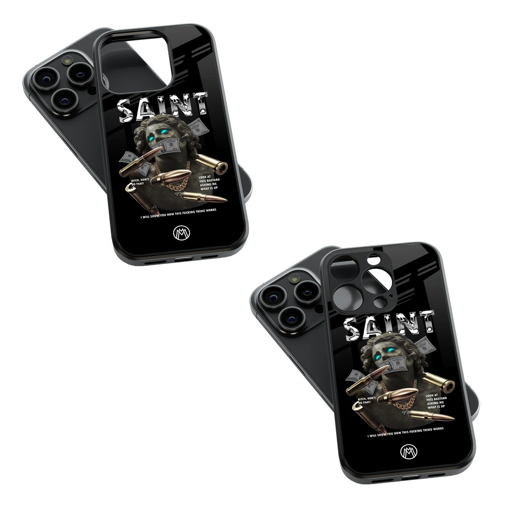 Trendy Glass Back Mobile Case for iPhone, Samsung, Redmi, OnePlus, Google Pixel, Motorola