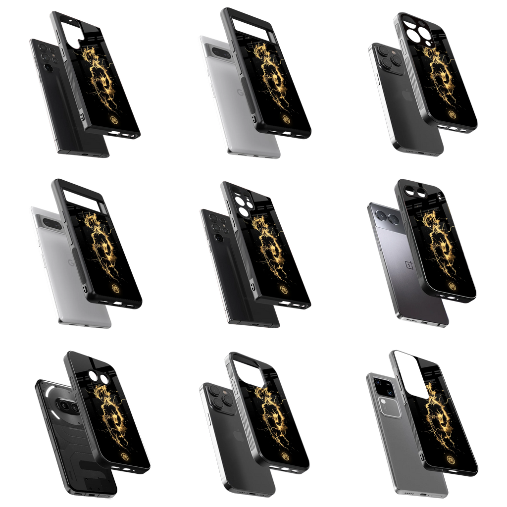 Durable Glass Back Mobile Case for iPhone, Samsung, OnePlus, Google Pixel, Redmi, Vivo, Oppo