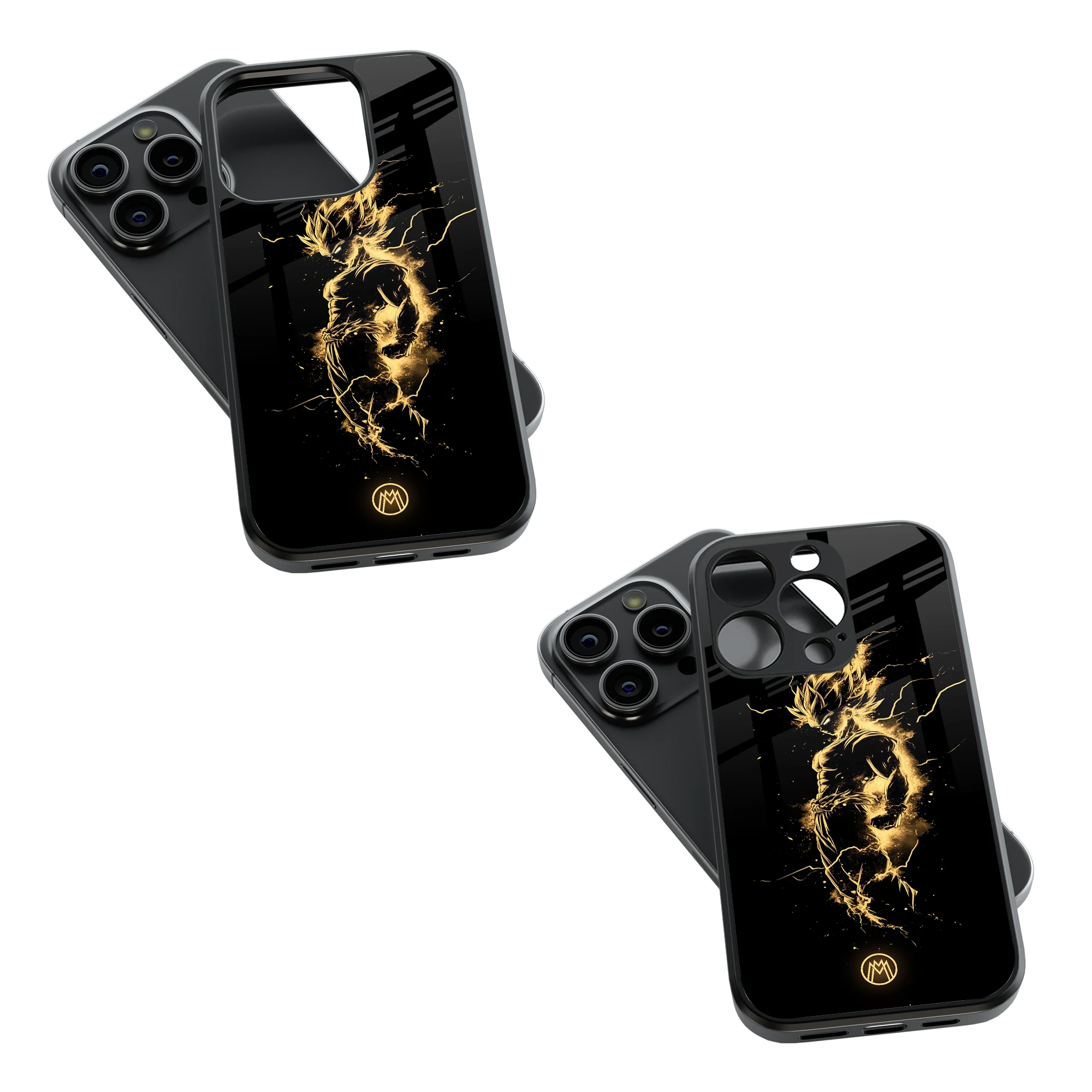 Trendy Glass Back Mobile Case for iPhone, Samsung, Redmi, OnePlus, Google Pixel, Motorola