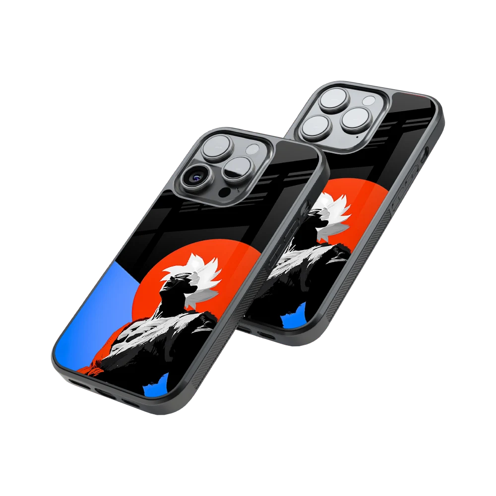 Protective Glass Back Phone Case Compatible with iPhone, Samsung, OnePlus, Pixel & More