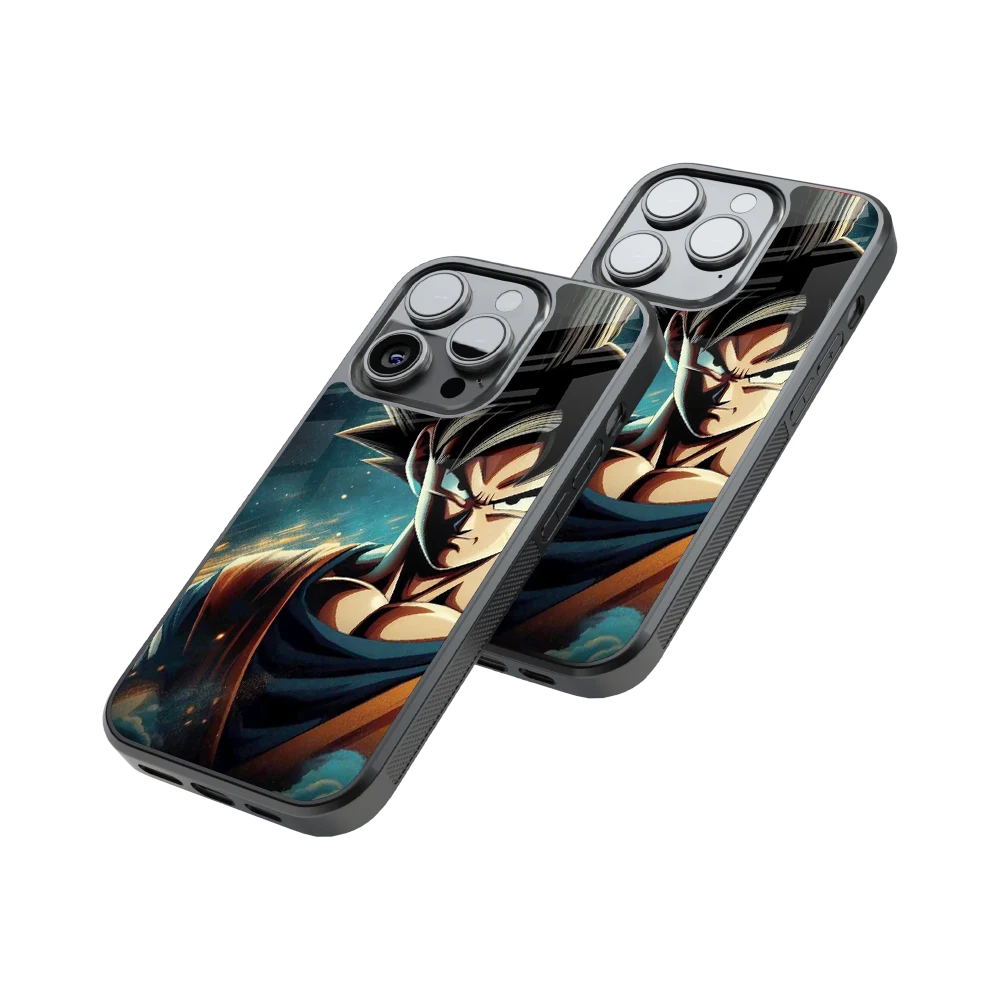 Protective Glass Back Phone Case Compatible with iPhone, Samsung, OnePlus, Pixel & More