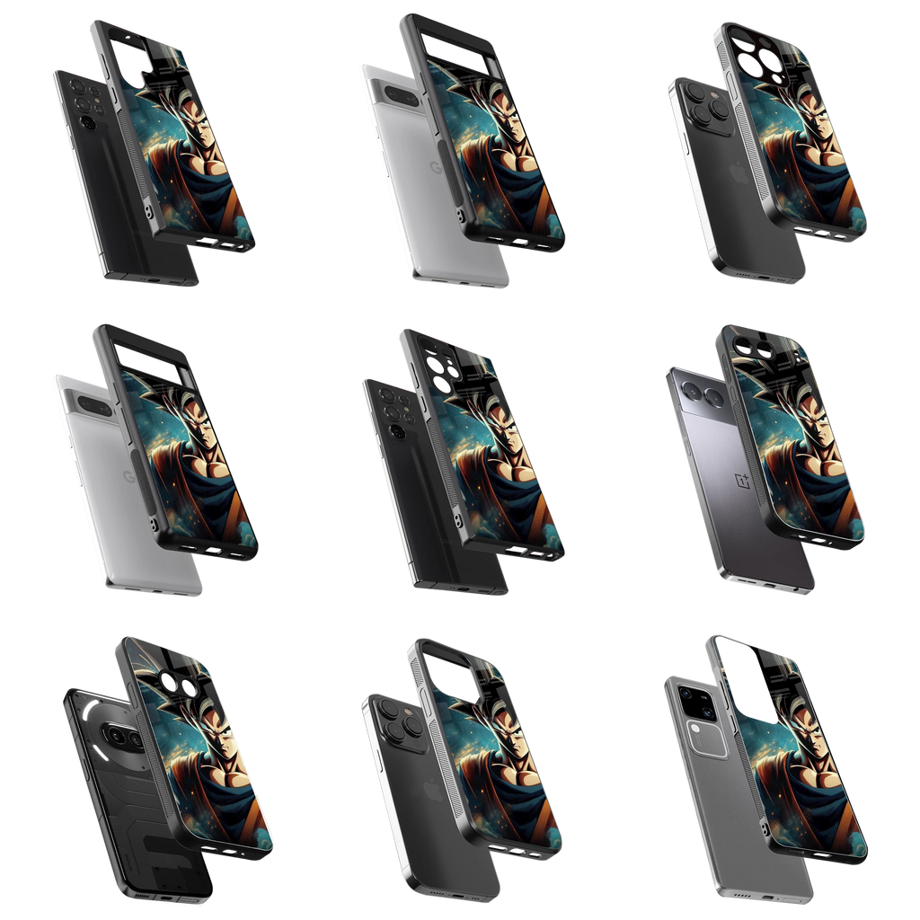 Durable Glass Back Mobile Case for iPhone, Samsung, OnePlus, Google Pixel, Redmi, Vivo, Oppo