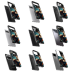 Durable Glass Back Mobile Case for iPhone, Samsung, OnePlus, Google Pixel, Redmi, Vivo, Oppo