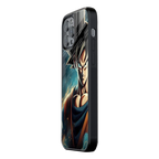 Slim Glass Back Phone Case for Multiple Brands iPhone, Samsung, Redmi, OnePlus, Oppo, Vivo