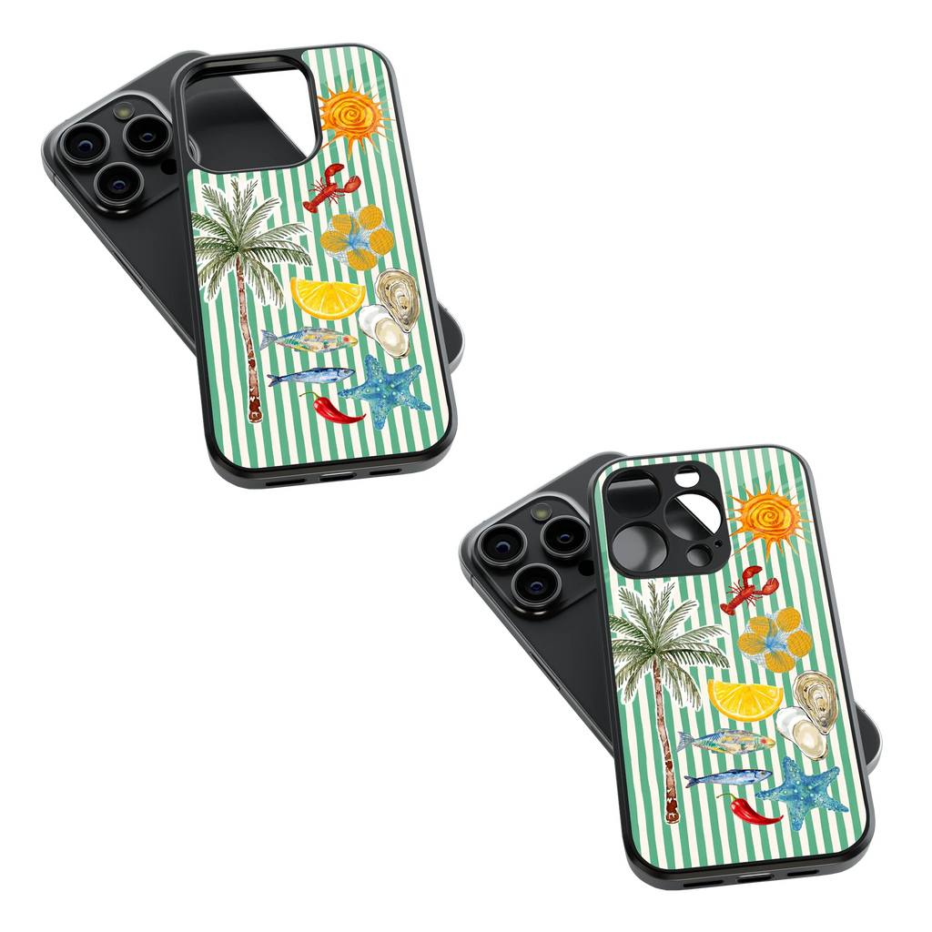 Trendy Glass Back Mobile Case for iPhone, Samsung, Redmi, OnePlus, Google Pixel, Motorola