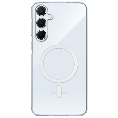 Anti Yellow Magsafe Clear Case for Samsung Galaxy A55 5G