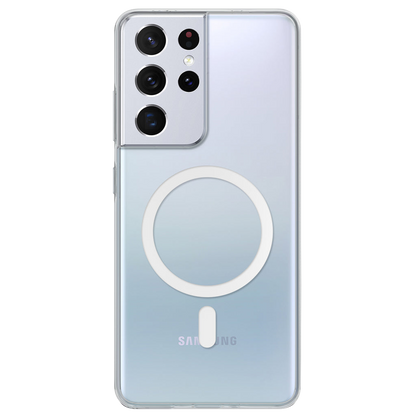 Anti Yellow Magsafe Clear Case for Samsung Galaxy S21 Ultra
